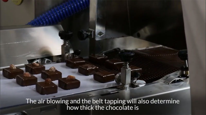 blower for confectionery industry, blower for enrobing